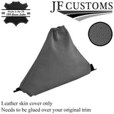 FITS KIA SORENTO HANDBRAKE GAITER COVER TOP GRAIN GREY LEATHER CUSTOM NEW