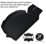 BLACK STITCHING HANDBRAKE E BRAKE TRIM LEATHER COVER FITS CORVETTE C4 1984-1987