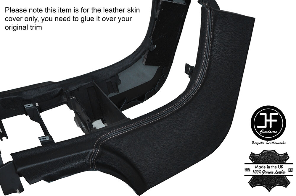 GREY STITCH DASH CENTER CONSOLE LEATHER COVER FITS CHRYSLER CROSSFIRE 03-08