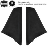BLACK STITCH 2X DASH SIDE TRIM SUEDE COVER FOR MERCEDES VITO VIANO W639 04-12