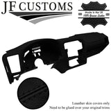 BLACK STITCH TOP-GRAIN LEATHER DASH DASHBOARD COVER FOR CHEVROLET CAMARO 98-02