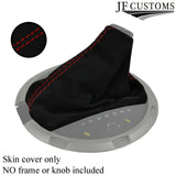 RED STITCH REAL SUEDE AUTOMATIC GEAR GAITER FOR LAND ROVER FREELANDER 03-05