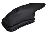 black stitch FITS  TRANSIT MK2 LEATHER HANDBRAKE GAITER RUBBER REPLACEMENT