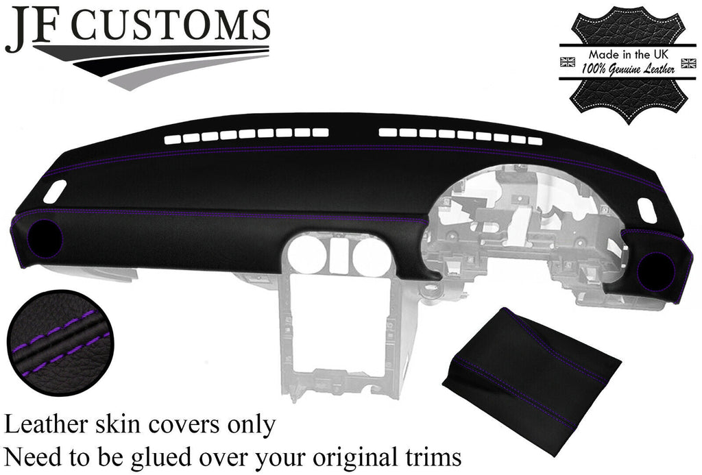 PURPLE STITCH DASH DASHBOARD KIT LEATHER COVERS FOR MAZDA MX5 MK1 NA MIATA 89-97