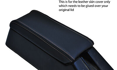white stitch FITS FORD SIERRA MK1 RS COSWORTH XR4I 4X4 82-87 LEATHER ARMREST