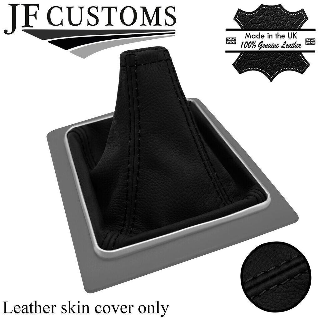 BLACK STITCH  LEATHER MANUAL GEAR GAITER COVER FITS CADILLAC CTS V 04-07