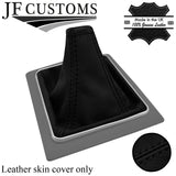 BLACK STITCH  LEATHER MANUAL GEAR GAITER COVER FITS CADILLAC CTS V 04-07