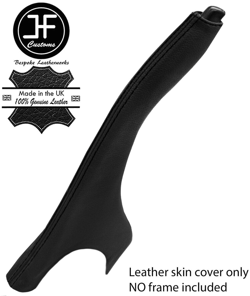 BLACK STITCH HANDBRAKE GAITER REAL LEATHER COVER FITS JEEP GRAND CHEROKEE 99-05
