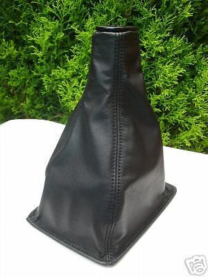FITS ROVER 200 25 GEAR GAITER SHIFT BOOT BLACK LEATHER NEW CUSTOM NEW MADE IN UK