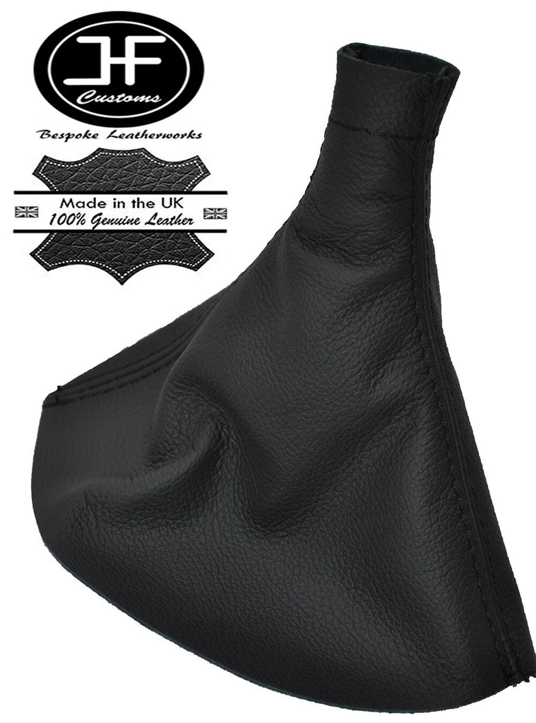 BLACK STITCH MANUAL LEATHER GEAR GAITER FITS RENAULT MASCOTT MASTER MAXI 04-10