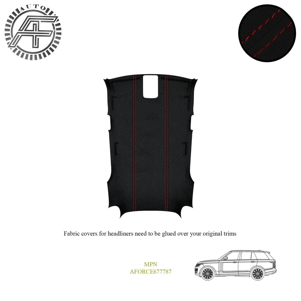 LUXE SUEDE HEADLINER COVER FOR RANGE ROVER L405 4TH GEN 5 DOOR SUV 2013-2021