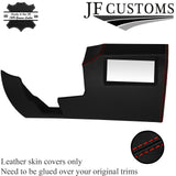 RED STITCH ITALIAN LEATHER DASHBOARD COVER FOR RENAULT MEGANE MK3 2008-2016