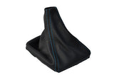 BLUE STITCHING FITS LEY LAND DAF LF 45 LEATHER GEAR GAITER MADE IN UK