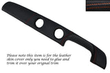 ORANGE STITCH TOP DASH DASHBOARD SKIN COVER FITS FORD ESCORT MK1 RS2000 RS1600