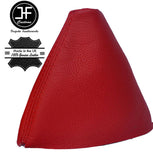 RED LEATHER FITS MGTF MG TF 2001+ LEATHER GEAR  STICK GAITER GAITOR BOOT