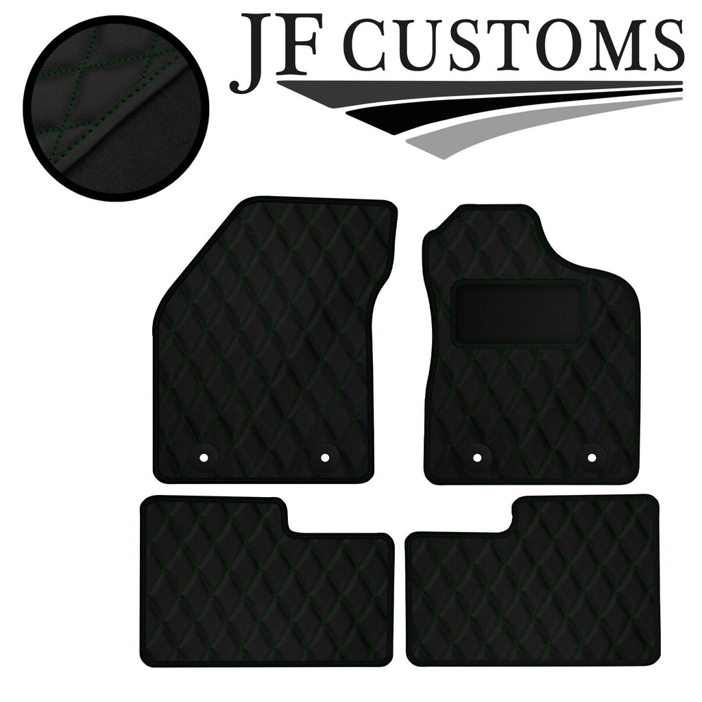D GREEN DIAMOND VINYL 4X TAILORED FLOOR CARPET FOR ALFA GIULIETTA 10-14 JF1