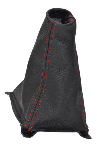 FITS Hyundai GETZ LEATHER GEAR GAITER SHIFT BOOT red st CUSTOM NEW MADE IN UK