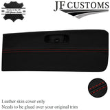 D RED STITCH ITALIAN LEATHER GLOVEBOX TRIM COVER FITS SAAB 900 CLASSIC 78-93
