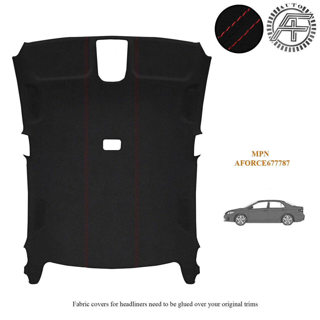 LUXE SUEDE HEADLINER COVER FITS TOYOTA COROLLA E15 E150 2007-2013 MADE IN UK