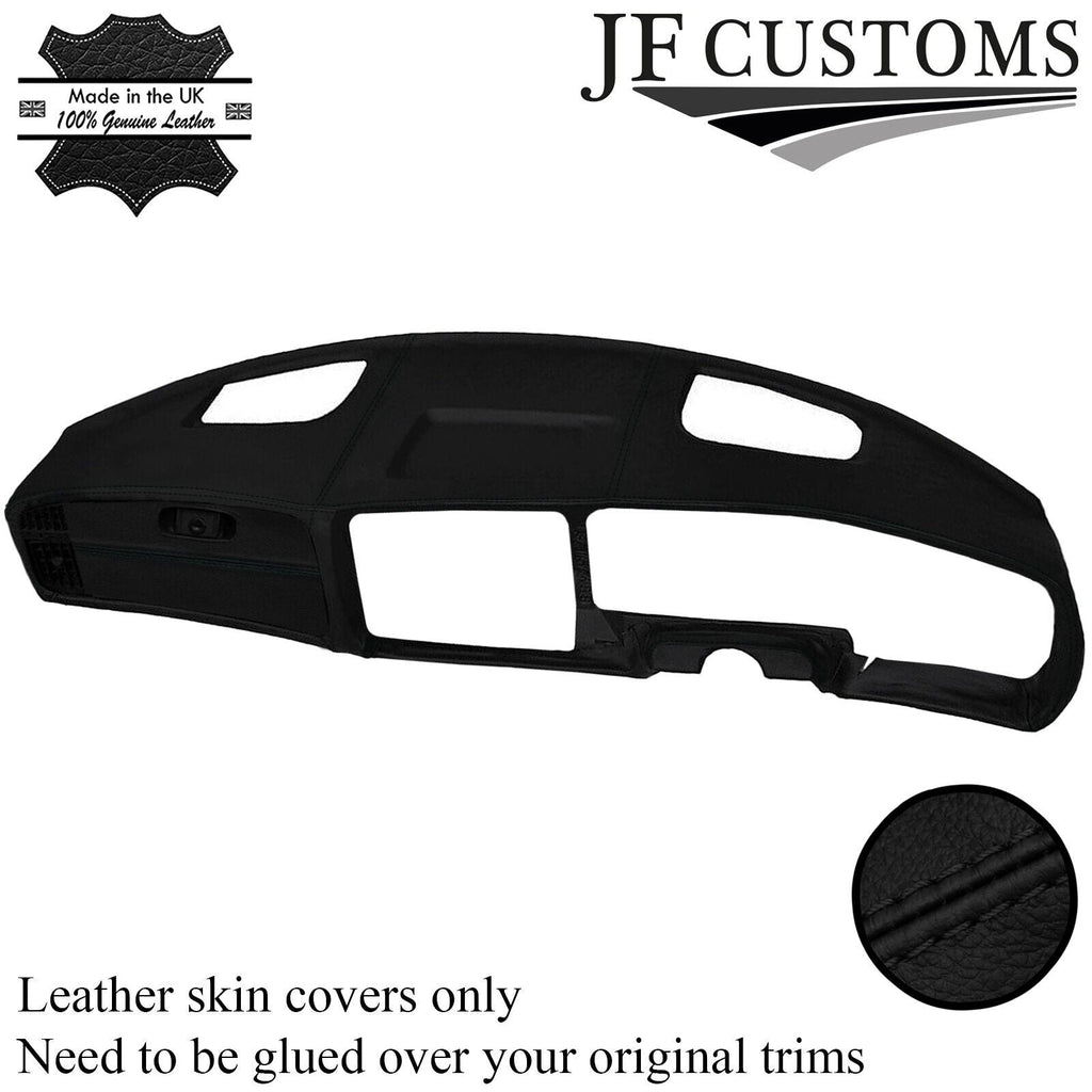 BLACK STITCH DASH DASHBOARD LEATHER SKIN COVER FITS SAAB 900 CLASSIC CUSTOM NEW