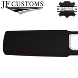 D RED STITCH LEATHER 2X FRONT DASH TRIM COVERS FOR RANGE ROVER SPORT L494 13-21