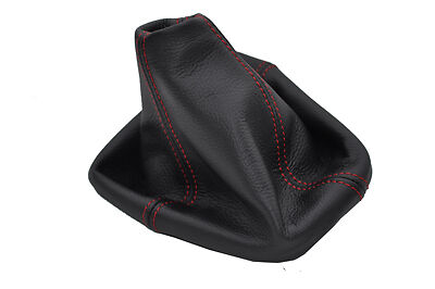 red stitch FITS HUMMER H3 05-11 AUTOMATIC LEATHER SHIFT BOOT CUSTOM NEW