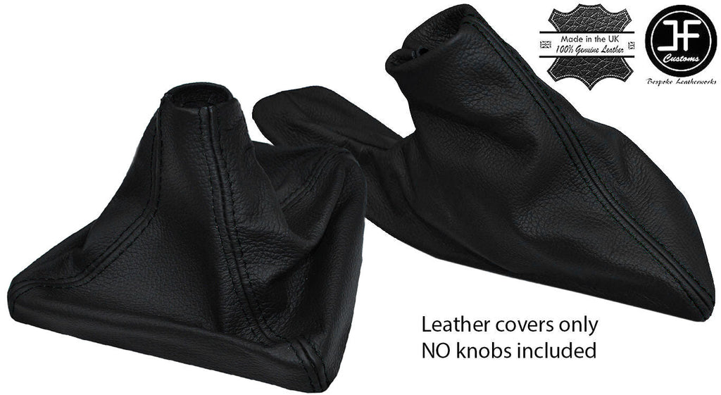 BLACK STITCH LEATHER MANUAL GEAR & HANDBRAKE GAITER FOR BMW 5 SERIES E39 95-02