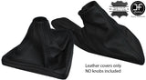 BLACK STITCH LEATHER MANUAL GEAR & HANDBRAKE GAITER FOR BMW 5 SERIES E39 95-02