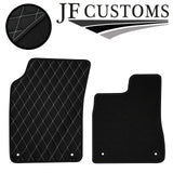 WHITE  DIAMOND VINYL 4X TAILORED FLOOR CARPET FOR CHRYSLER YPSILON MK3 11-21 JF1