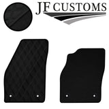D GREY  DIAMOND STITCH VINYL 4X TAILORED FLOOR CARPETS FOR VOLVO V50 04-12 JF1