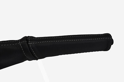 grey stitch FITS VOLVO V70 96-00 LEATHER HANDBRAKE HANDLE COVER ONLY CUSTOM NEW