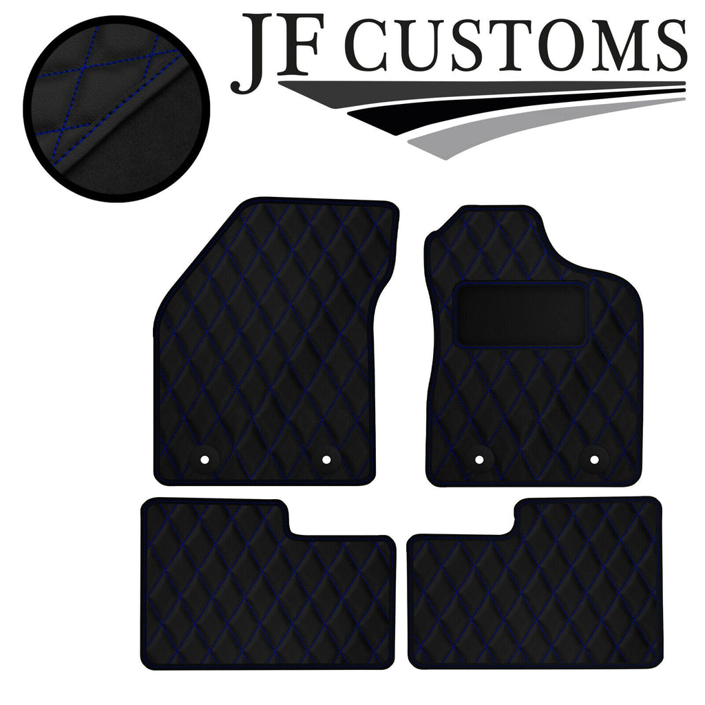 BLUE DIAMOND VINYL 4X TAILORED FLOOR CARPET FOR ALFA ROMEO GIULIETTA 10-14 JF1