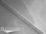 D GREY STITCH L GREY SUEDE HEADLINER COVER FOR JAGUAR X350 XJ8 04-07 5 DOOR