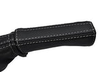white  stitch FITS ALFA ROMEO GTV SPIDER 95-05 LEATHER HANDBRAKE HANDLE COVER