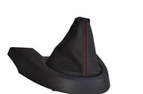 FITS MAZDA 2 MK2 GEAR GAITER SHIFT BOOT 2007-2010 red stitch CUSTOM NEW