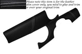 WHITE STITCH DASH TRIM SKIN LEATHER COVERS FITS BMW MINI COOPER S R56 R57 07-13