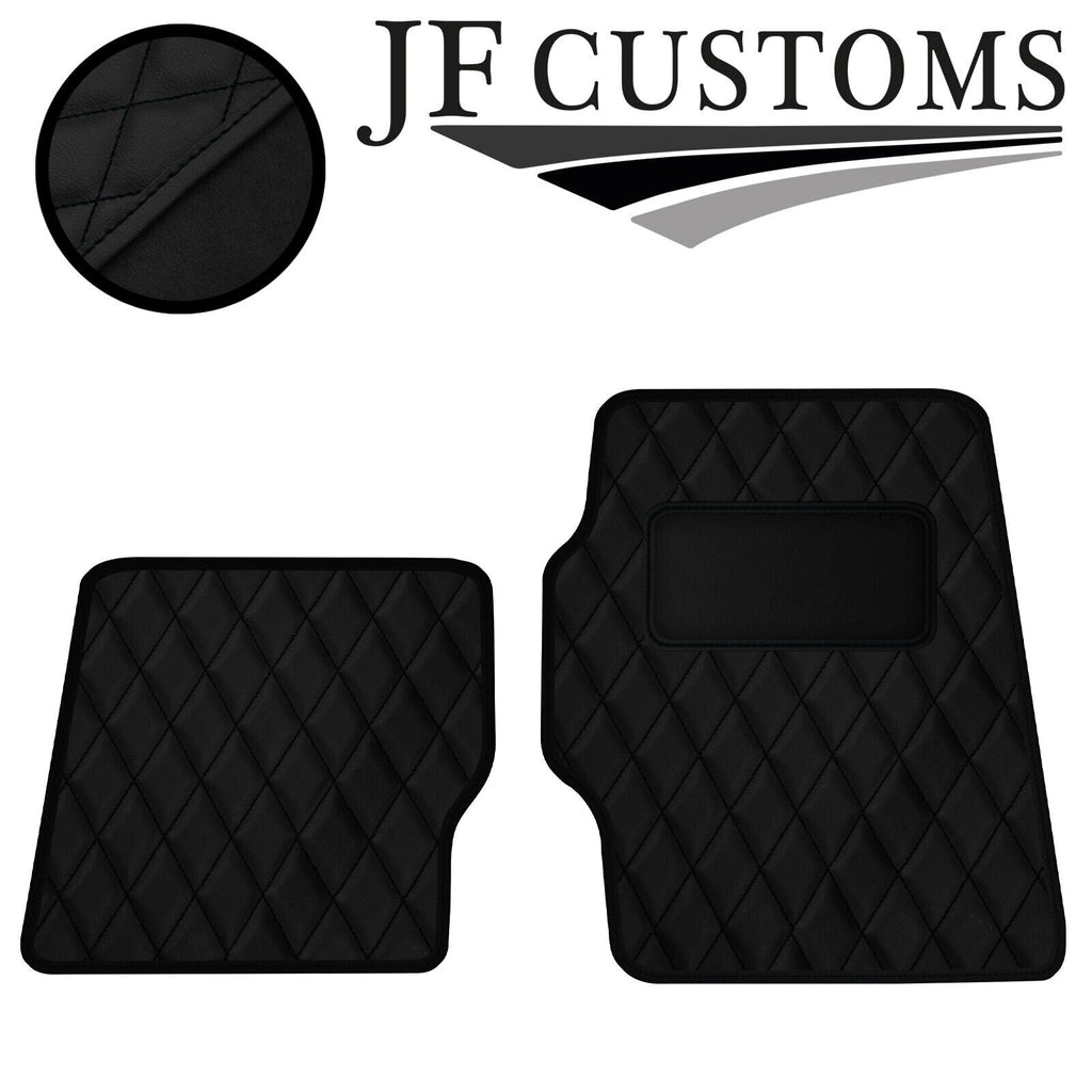 BLACK DIAMOND VINYL 2X TAILORED FLOOR CARPETS FOR LOTUS ELISE S2 01-11 JF1