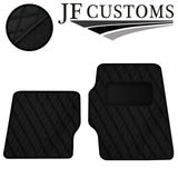BLACK DIAMOND VINYL 2X TAILORED FLOOR CARPETS FOR LOTUS ELISE S2 01-11 JF1