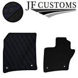 BLUE DIAMOND VINYL 4X TAILORED FLOOR CARPET FOR PORSCHE CAYENNE 10-18 JF1
