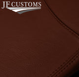 BROWN ITALIAN LEATHER TOP DASHBOARD COVER FOR JAGUAR XF X250 MK1 08-11
