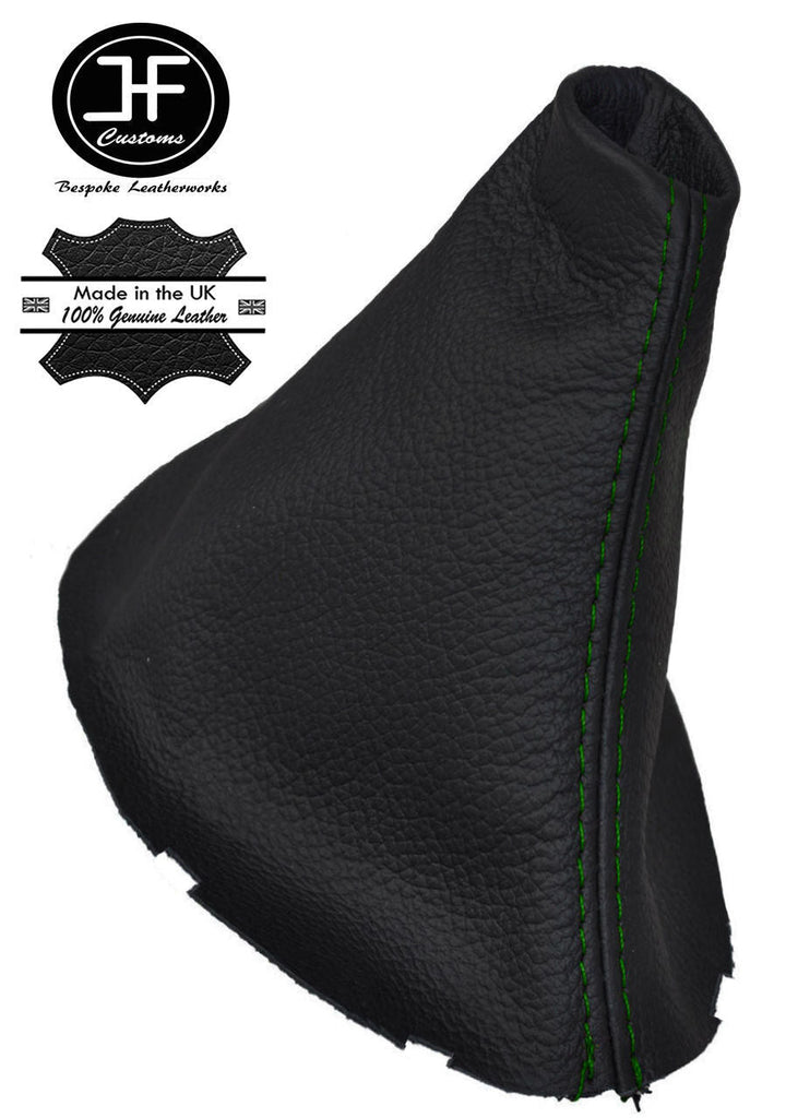 GREEN STITCH MANUAL GEAR GAITER FOR LAND ROVER FREELANDER 2 MK2 LR2 2006-2014