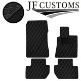 WHITE DIAMOND STITCH VINYL 4X TAILORED FLOOR CARPETS FOR HONDA LEGEND 06-21  JF1