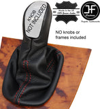 RED STITCH MANUAL LEATHER GEAR KNOB GAITER COVER FITS MERCEDES CLK W209 02-09