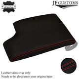 RED STITCH LEATHER AUTOMATIC SMG CENTRE KIT COVERS FOR BMW E46 COUPE 98-04