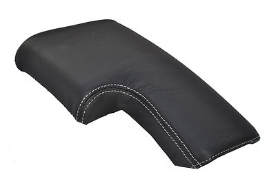 white stitch FITS ALFA ROMEO 159  2005-2001 LEATHER ARMREST COVER CUSTOM NEW