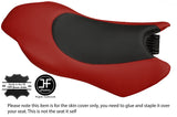 BLACK & D RED VINYL CUSTOM FITS YAMAHA 03-08 GP 1300 R 03-04 GP 800 R SEAT COVER