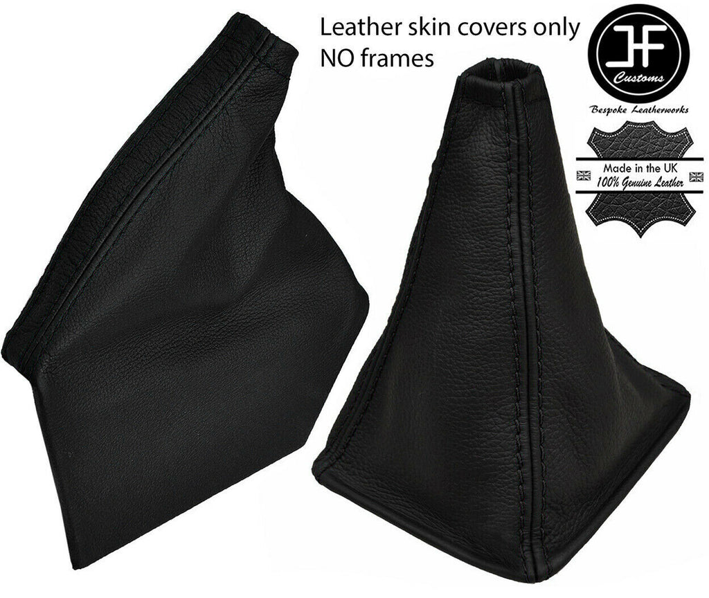 BLACK STITCHING FITS TOYOTA JZX 100 CHASER 1996-2000 GEAR & HANDBRAKE GAITER