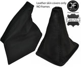 BLACK STITCHING FITS TOYOTA JZX 100 CHASER 1996-2000 GEAR & HANDBRAKE GAITER