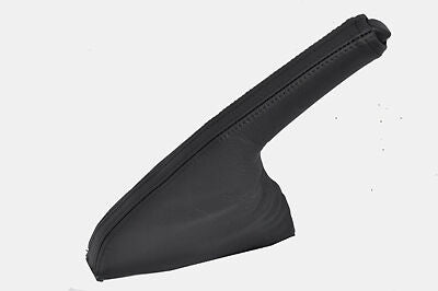 black stitch FITS FIAT PUNTO MK2 MK3 GRANDE PUNTO 99-10 LEATHER HANDBRAKE GAITER