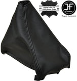 BLACK STITCHING LEATHER GEAR GAITER FITS MICROCAR M-GO M GO 2009-2015 CUSTOM NEW